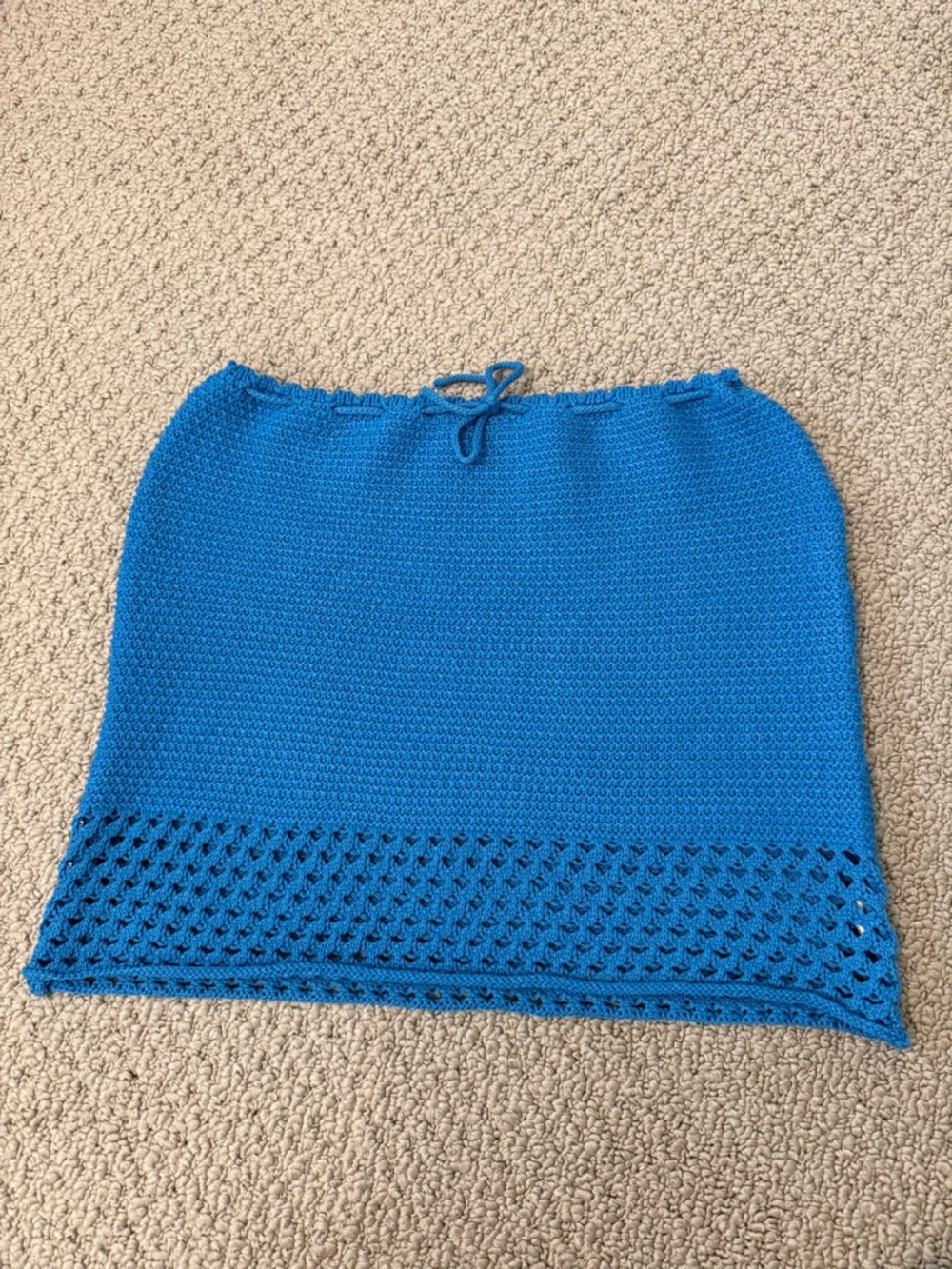 Blue Crochet Knit Set - Picture 4 of 4
